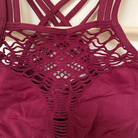 Red Kurve strappy Cami Bra - Picture 3 of 5